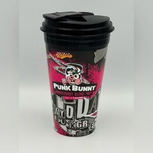 Punk Bunny Green Day 7-Eleven Coffee Tumbler‎ 16oz NEW Limited